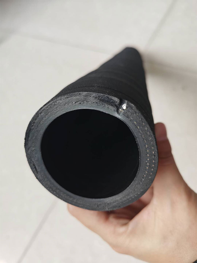 国标认证6SP高压软管 钢丝缠绕液压胶管 挖掘机铲车液压油管替换